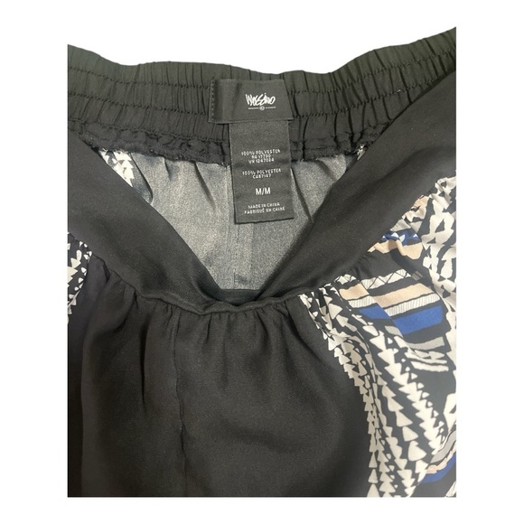 Mossimo Supply Co Black Skorts with Geometric Patterns - Picture 2 of 7